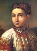 Vasily Tropinin Girl from Podillya, France oil painting reproduction